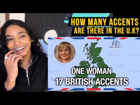 1 woman with 17 British Accents | How many more are there?