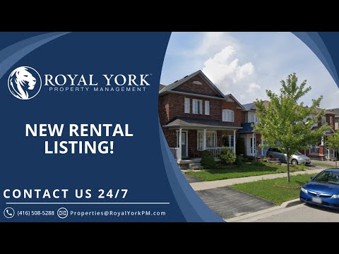 2 BED 1 BATH - BASEMENT FOR RENT - 10 MILHAM DRIVE, AJAX, ONTARIO