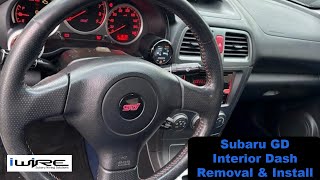 Interior Dash Removal & Install for Subaru 2002-2007 WRX & 2004-2007 STi
