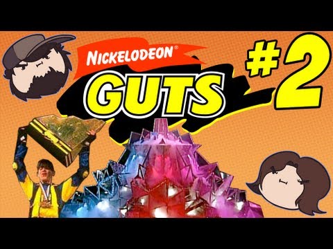 Nickelodeon Guts: Dangling from the Ceiling - PART 2 - Game Grumps VS Video