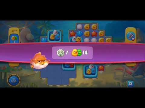 Fishdom 5712 Hard Level - NO 💣🧨💥