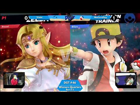 vexel (Zelda) vs. MedievalSpy (PT) Ultimate Tournament - Don't Get Tilted #46 SSBU