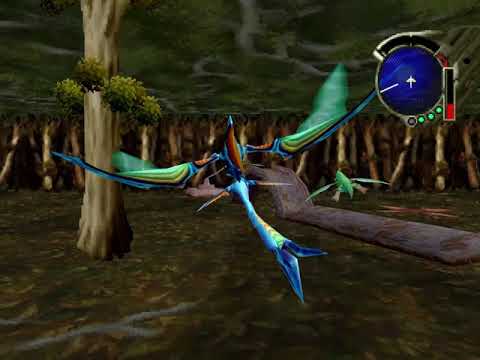 Panzer Dragoon Saga (1080p) - Getting Solo Wing (Blue Dragoon)