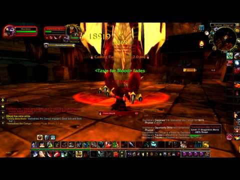 World of Warcraft: Blackwing Lair - Vaelastrasz the Corrupt Solo