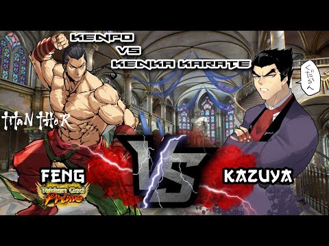 THE BEAST FENG WEI - Tekken 7 - KENPO VS KENKA KARATE - Feng Wei [TGP] (TiTAN_THOR) VS Kazuya Part 4