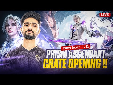 50K UC SCARL CRATE OPENING | ULTIMATE ROYALE RANK PUSH | BGMI LIVE