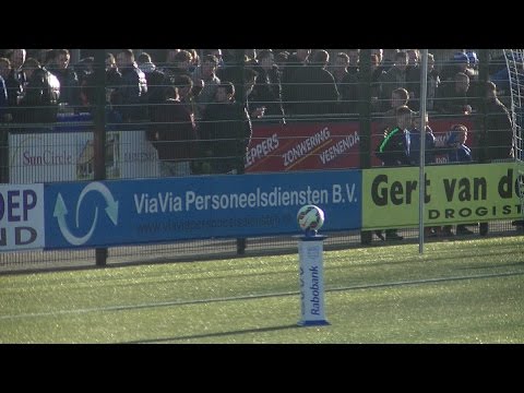 GVVV - Sparta Nijkerk ( 2-4 ) 17-1-2015 | Opkomst