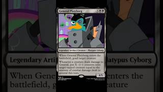 Evil Perry, Magic the Gathering #mtg #phineasandferb  #ferb  #phineas   #magicthegathering