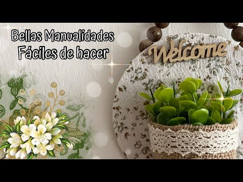 4 Beautiful Ideas to Decorate Your Home / Crafts with Recycled Materials / Crafts