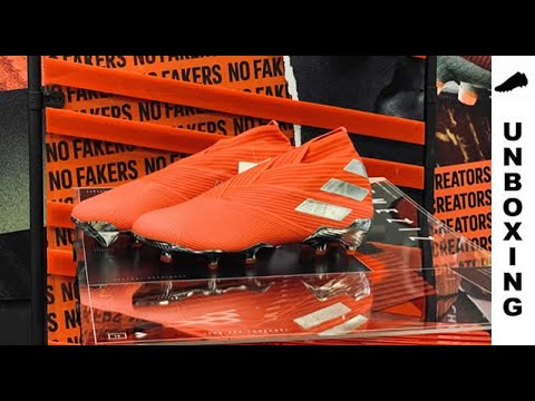 adidas Nemeziz 19+ FG/AG 302 Redirect - Action Red/Silver Metallic/Solar Red