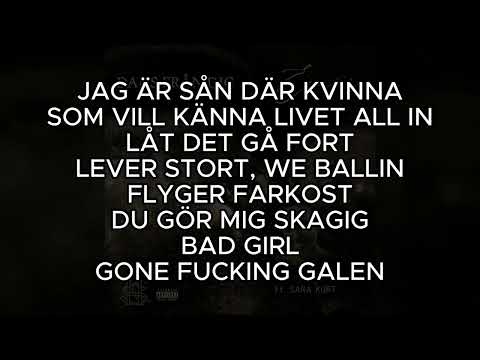 EINÁR x SARA KURT - DANS FRÅN DIG (LYRICS VIDEO)