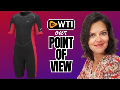 Hevto Kids Wetsuit Shorty for Boys Toddler Girls Youth 2mm Neoprene Thermal Wet Suit Front Zip for Swimming Snorkeling Surfing Diving K1S-Front Zip-Red 7 - WTI product video review
