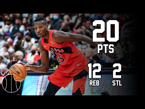 Chris Boucher Highlights | Thunder vs. Raptors | 11th Nov 2022