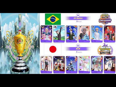 00 NATION vs MJK World Championships Day 2 2023 Pokémon UNITE Championship Series 2ND ANNIVERSARY