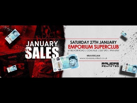 Ravers Reunited: January Sales