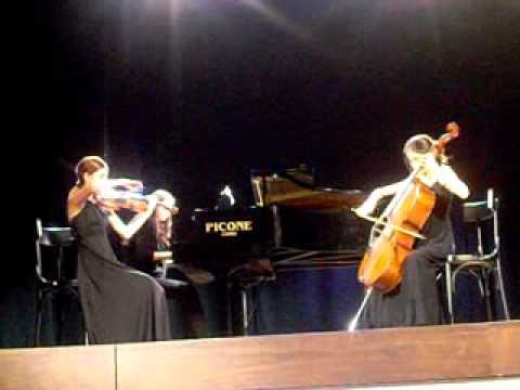Trio Arizza,  Chopin trio in g minor op. 8, 1° mov.
