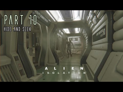 ALIEN ISOLATION | Part 10 (Find a Trauma Kit) | Cinematic Gameplay Walkthrough