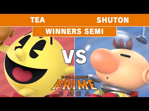 2GG: Prime Saga Tea (Pacman) vs SST | Shuton (Olimar) Top 8 Winners Semi - Smash Ultimate