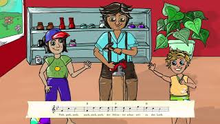 Kinderlieder - Wer will fleißige Handwerker sehen - mit Untertitel