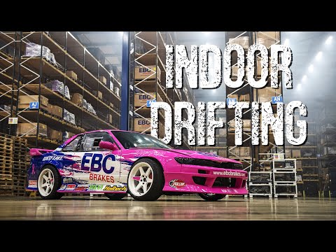 Max Cotton Indoor Drifting at EBC HQ