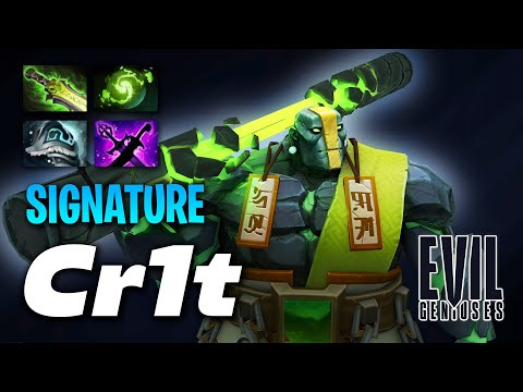 EG.Cr1t Earth Spirit Signature - Dota 2 Pro Gameplay [Watch & Learn]