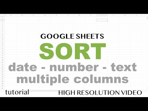 Google Sheets Tutorial for Beginners Part 1