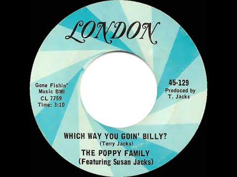 1970 HITS ARCHIVE: Which Way You Goin’ Billy? - Poppy Family (#2 hit--mono 45)