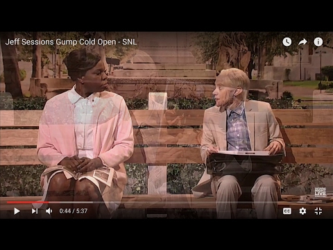 Illuminati's SNL Kate Mckinnon say Southerners -Jeff Sessions Forest Gump Stupid Racists Cold Open