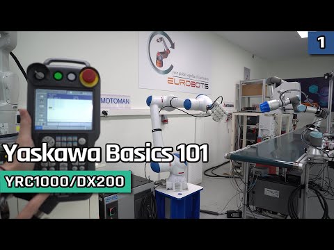 YASKAWA BASICS 101 Tutorial - Learn the basics, how to jog the robot and create a program 4k