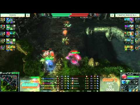 DreamHoN Summer Championships Group D - Fntc vs DDOS game 1