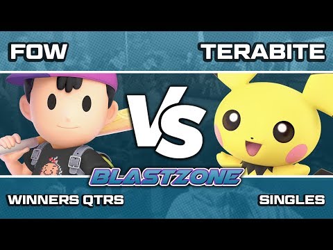 PSG Blastzone: FOW (Ness) vs Terabite (Ice Climbers/Pichu) - Winners Qtrs
