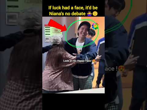 That Hobi's Welcome Hug With Biggest Smile for niana guerrero 🤯😳 #jhope #fypviralシ #bts