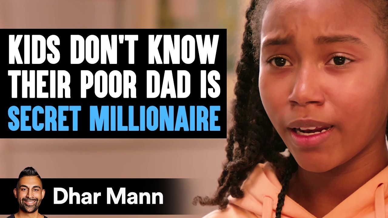 Kids DON'T KNOW Their POOR DAD Is SECRET MILLIONAIRE | Dhar Mann Studios