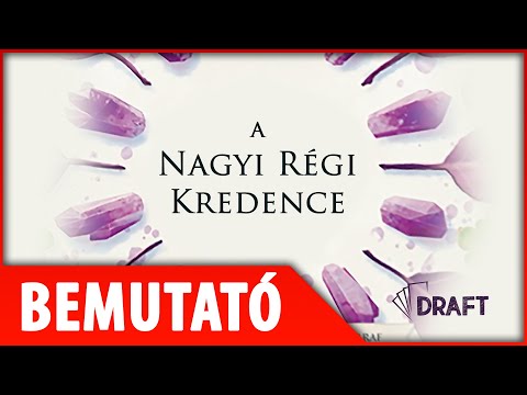 A Nagyi Régi Kredence társasjáték bemutató - :: DRAFT :: Társasjáték vlog