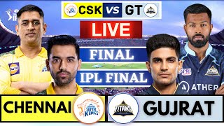 🔴IPL Live Match Today: Chennai Super Kings vs Gujarat Titans Live Scores | CSK vs GT Live Streaming