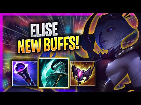 KOREAN CHALLENGER TRIES ELISE WITH NEW BUFFS! - Korean Challenger Plays Elise JUNGLE vs Graves!