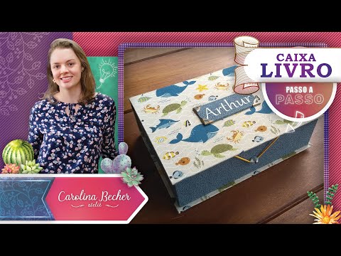 PASSO A PASSO | CAIXA LIVRO