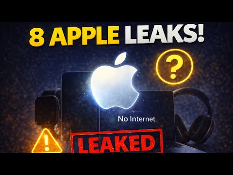 OOPS… Apple Accidentally Leaked 8 New 2026 Products!