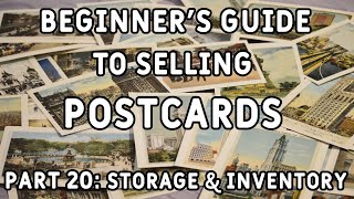 A Beginners Guide To Selling Postcards - Part 20 - Storage & Inventory  - Popeyes Postcards