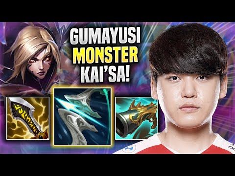 GUMAYUSI IS A MONSTER WITH KAI'SA IN KR SOLOQ! - T1 Gumayusi Plays Kai'sa ADC vs Ezreal!