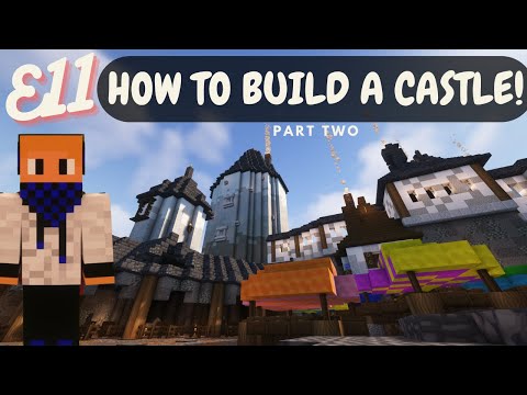 I Built Castle Stables and Roads for our Kingdom! E11