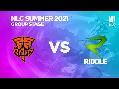 Fnatic Rising vs Riddle - Group Stage Week 1 - NLC Summer 2021
