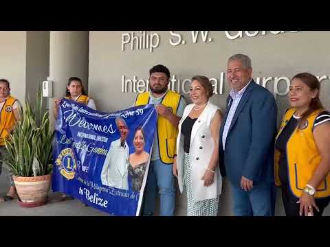 Lion’s Club International Leader in Belize for National Convention PT 1
