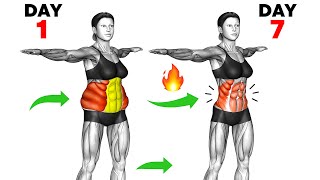 ➜ 20 Minute Standing Abs Workout for Women | Burn Belly Fat, Lose Fupa & Love Handles Fast at Home