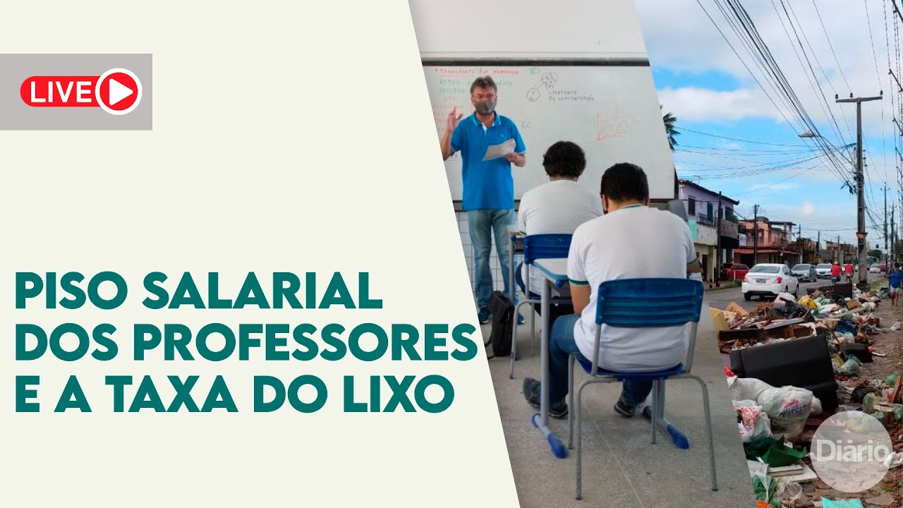 Imagem da notícia Live PontoPoder: O piso salarial dos professores e o avanço da taxa do lixo em Fortaleza 