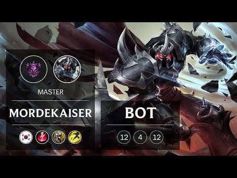 Mordekaiser Bot vs Kai'Sa - KR Master Patch 9.2