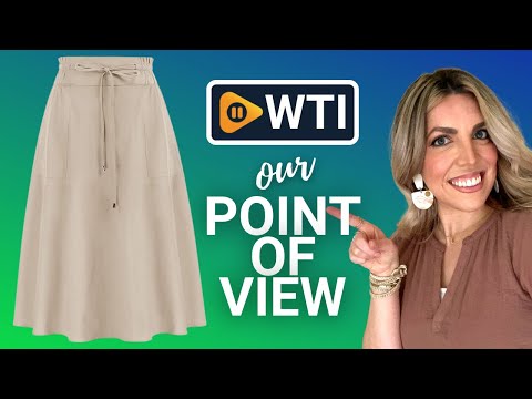 KANCY KOLE Women's Cotton Linen Skirts - WTI product video review