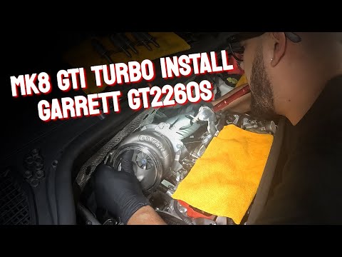 MK8 GTI Turbo Upgrade DIY Installation - Garrett GT2260S | GERSpeed
