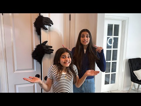 Deema and Sally with Monster in the Closet Fun stories