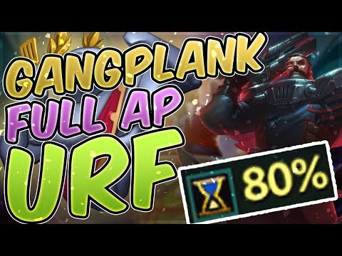 FULL AP GANGPLANK URF SNOW BATTLE 2017 League of Legends